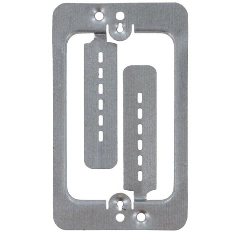 metal low voltage mounting brackets for wall plates|low voltage electrical outlet box.